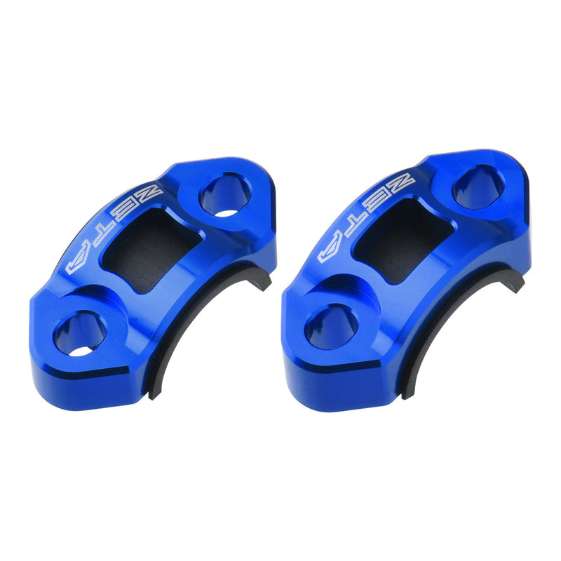 Load image into Gallery viewer, Zeta Rotating Bar Clamp Brake & Clutch Set Blue