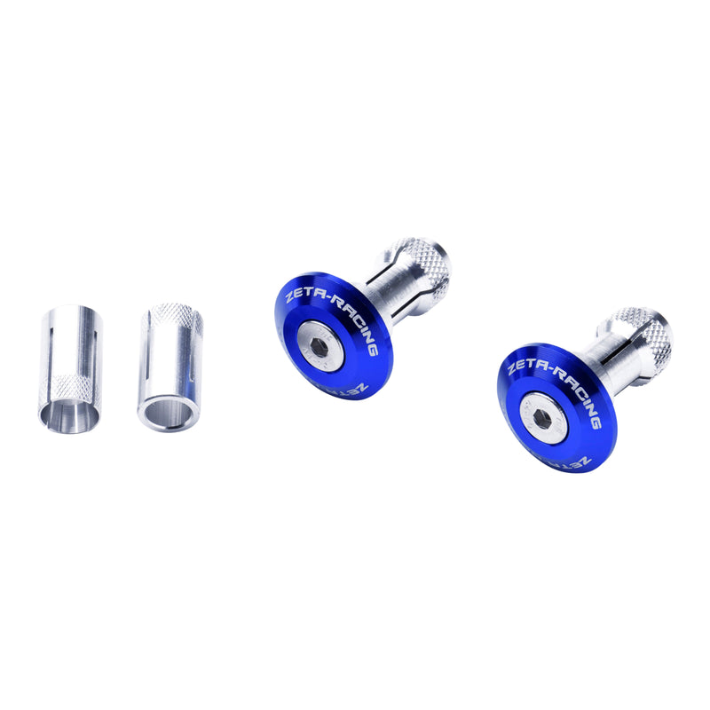 Load image into Gallery viewer, Zeta Bar End Plug 29mm 2pcs - Blue