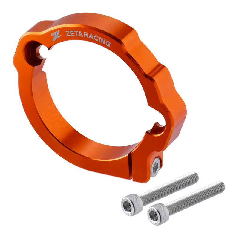Load image into Gallery viewer, Zeta Exhaust Flange Guard KTM Husqvarna GasGas 2-Stroke - Orange