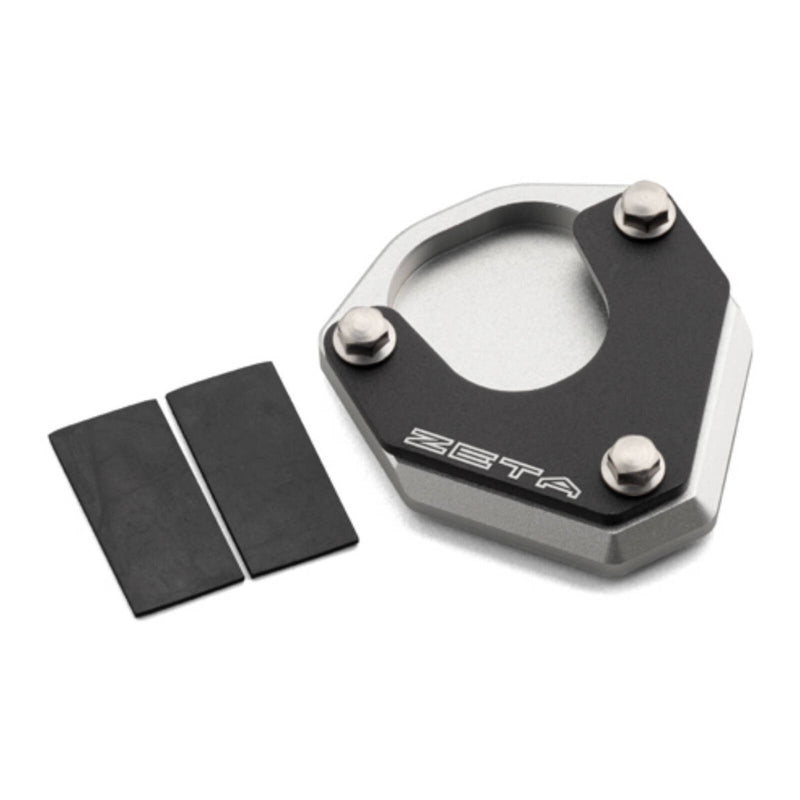 Load image into Gallery viewer, Zeta Side Stand Extender Black/Silver Suzuki DR-Z400S/SM '00-