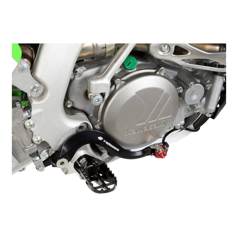 Load image into Gallery viewer, Zeta Trigger Brake Pedal Kawasaki KX450/F '16-20 Red