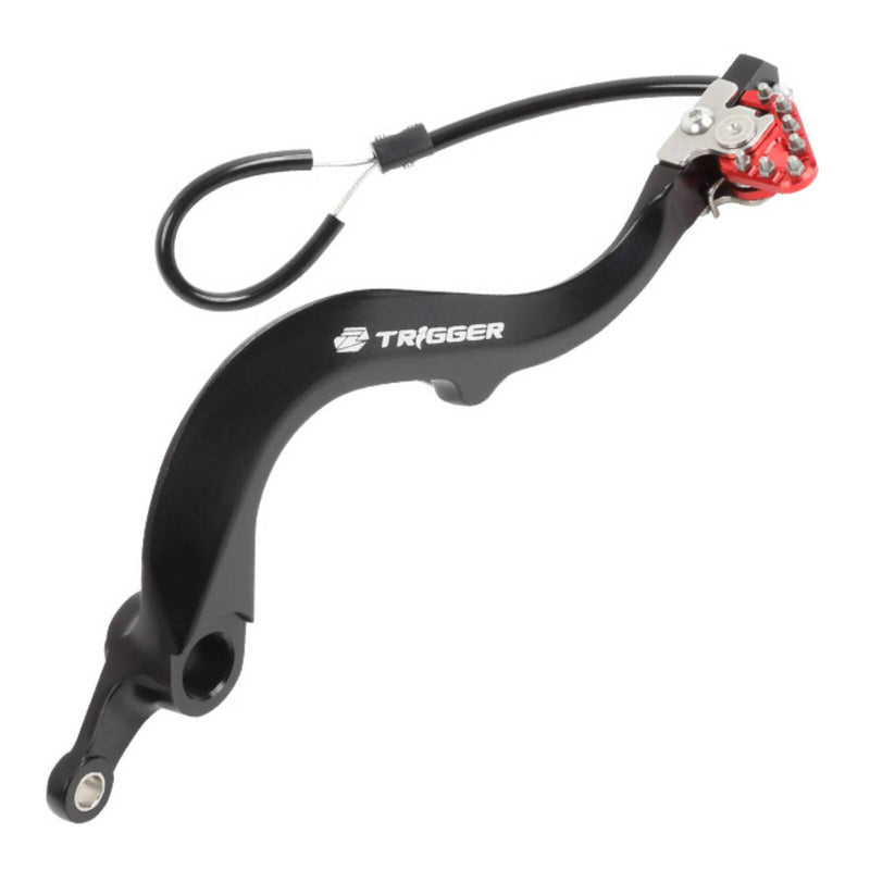 Load image into Gallery viewer, Zeta Trigger Brake Pedal Kawasaki KX450/F '16-20 Red