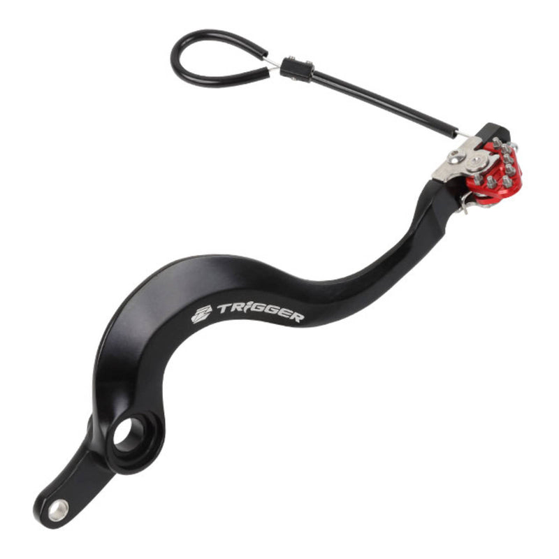 Load image into Gallery viewer, Zeta Trigger Brake Pedal Suzuki RMZ450 '08- Red