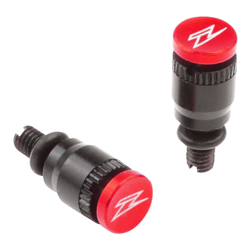 Load image into Gallery viewer, Zeta Fork Top Bleeder S-Type WP Red (2pcs)