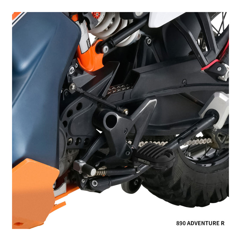 Load image into Gallery viewer, Zeta Adventure Foot Pegs KTM – Black
