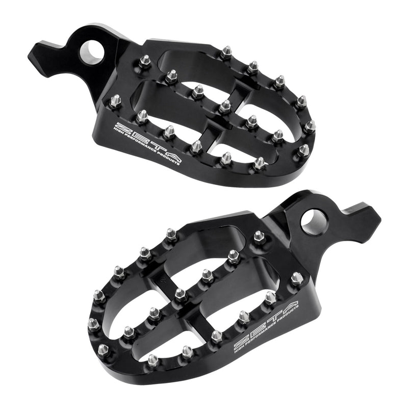 Load image into Gallery viewer, Zeta Aluminium Footpegs YZ '23- Black
