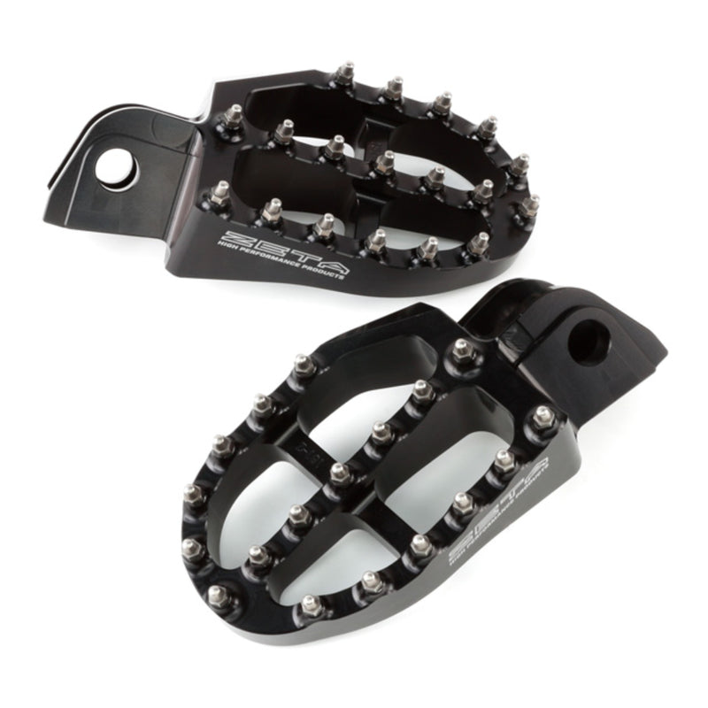 Load image into Gallery viewer, Zeta Aluminium Footpegs KTM SX -'15 - Black
