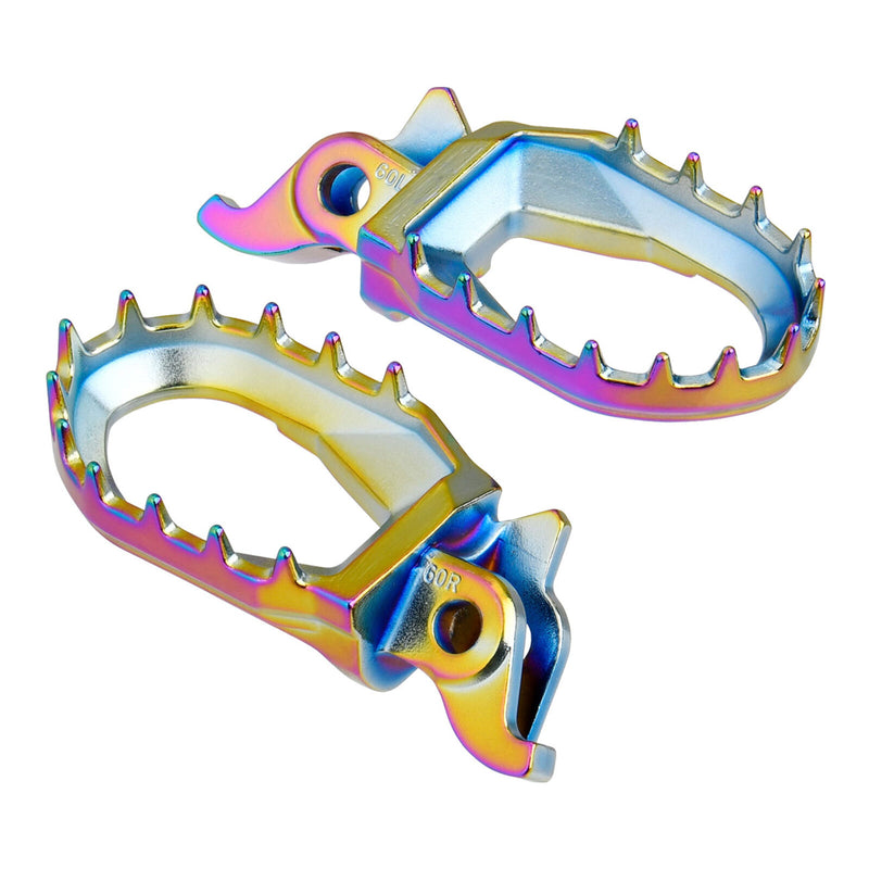 Load image into Gallery viewer, Zeta Max Foot Pegs CRF250R - Oil Slick