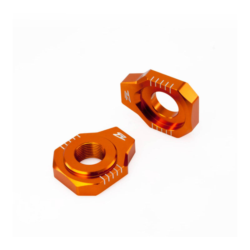 Load image into Gallery viewer, Zeta Rear Axle Block KTM SX/SXF- '12, 85SX,EXC Orange
