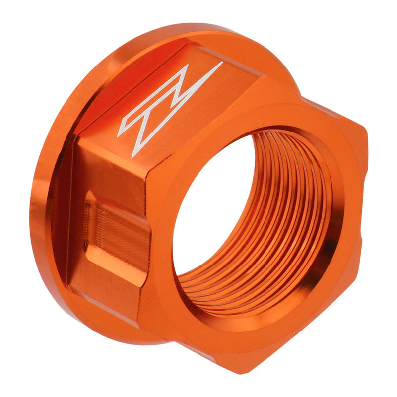 Load image into Gallery viewer, Zeta Axle Nut M22X30-P1.5 H17 - Orange
