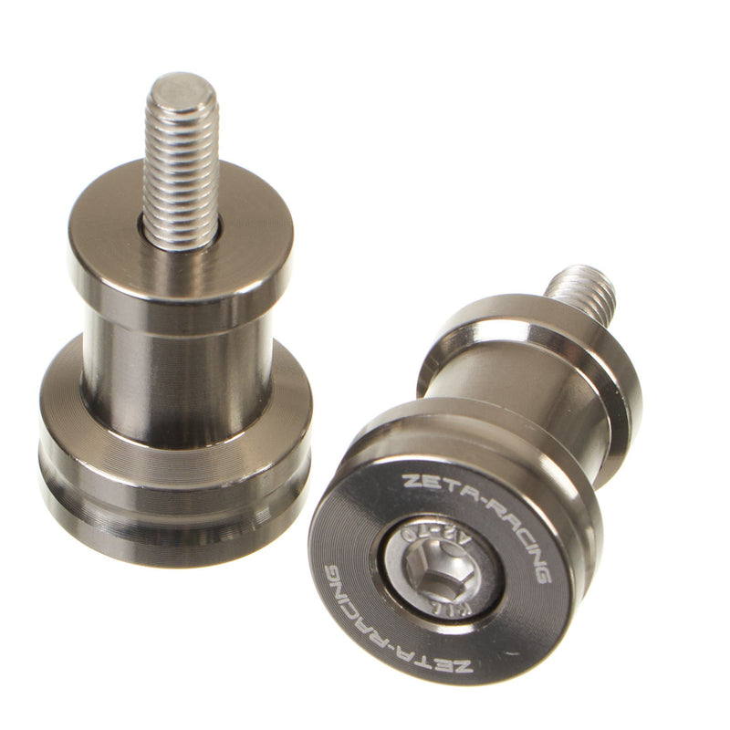 Load image into Gallery viewer, Zeta Swing Arm Spool M6 Yamaha - Ti-Colour