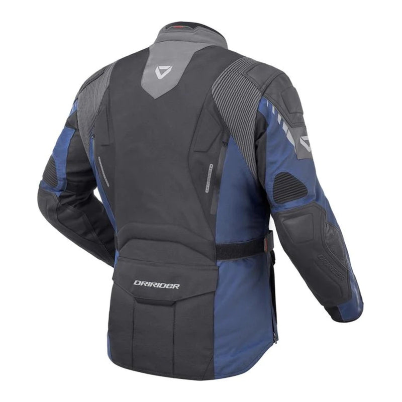 Load image into Gallery viewer, Dririder Nordic V Sports Touring Jacket - Navy / Grey