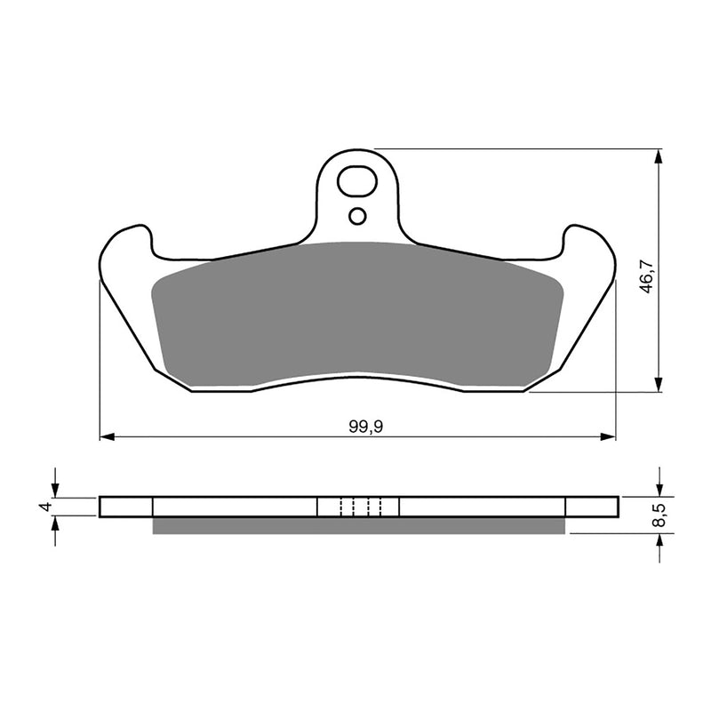 Load image into Gallery viewer, GOLDfren Brake Pads - K5 Off-Road Racing