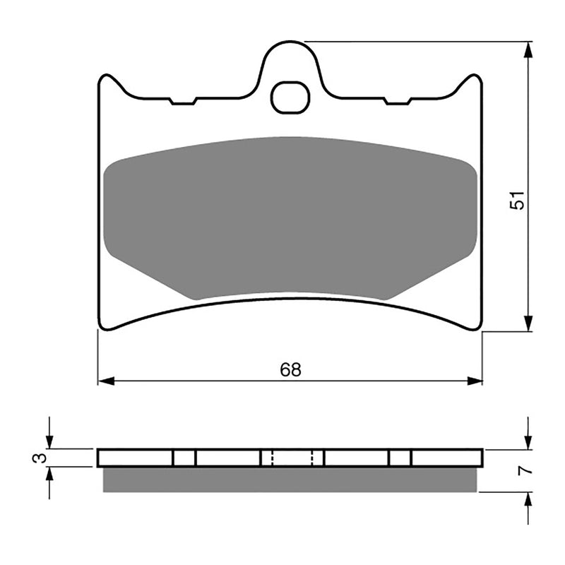 Load image into Gallery viewer, GOLDfren Brake Pads - K5 Off-Road Racing