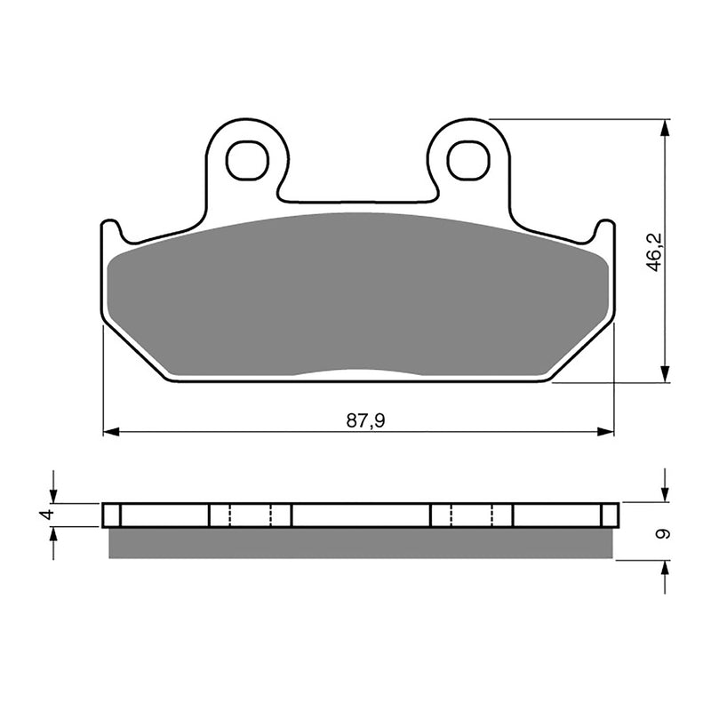 Load image into Gallery viewer, GOLDfren Brake Pads - S3 Sintered Sports