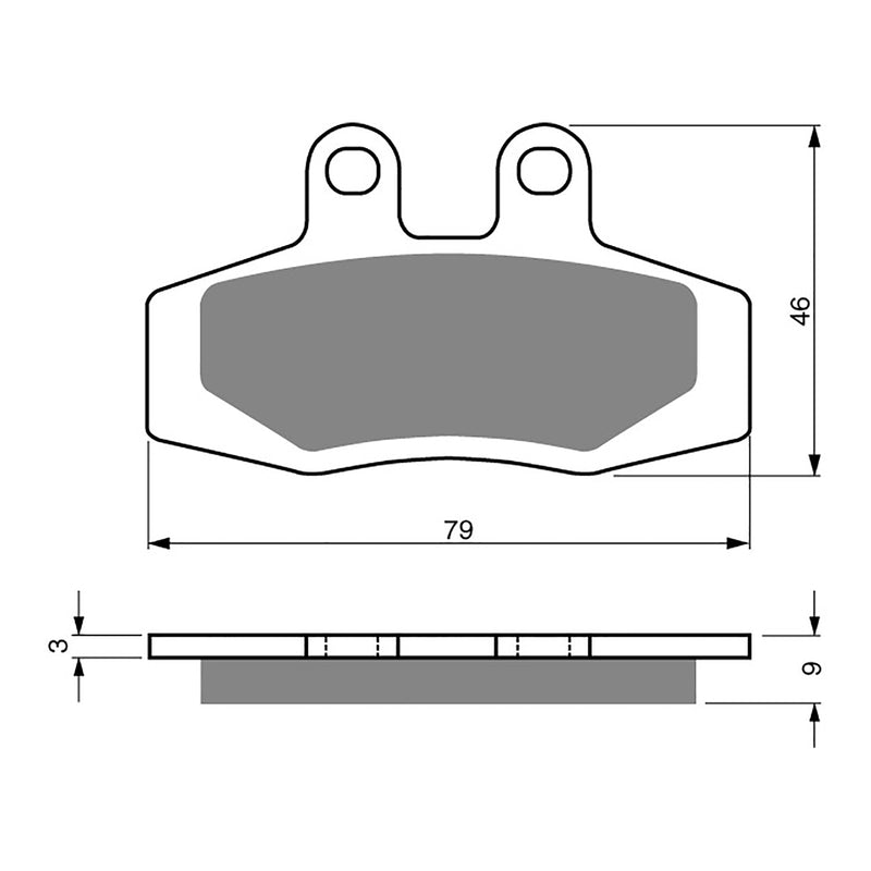 Load image into Gallery viewer, GOLDfren Brake Pads - K5 Off-Road Racing