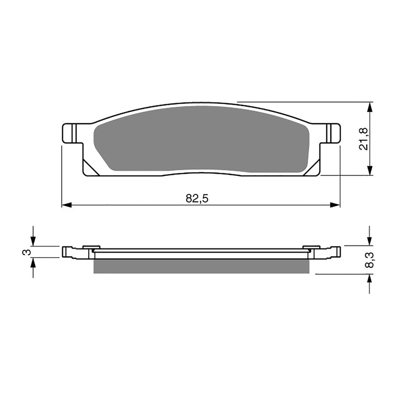Load image into Gallery viewer, GOLDfren Brake Pads - K5 Off-Road Racing