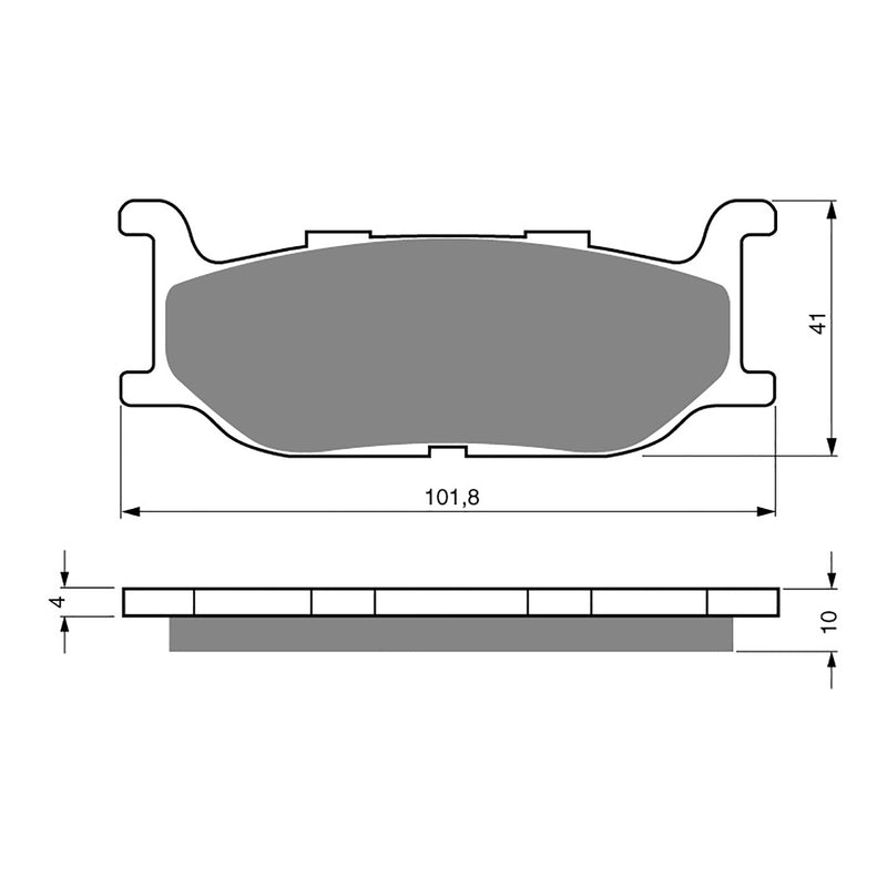 Load image into Gallery viewer, GOLDfren Brake Pads - S3 Sintered Sports