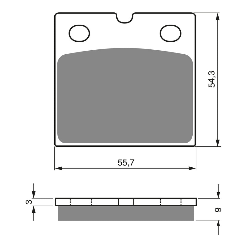 Load image into Gallery viewer, GOLDfren Brake Pads - GP6 Sintered Racing