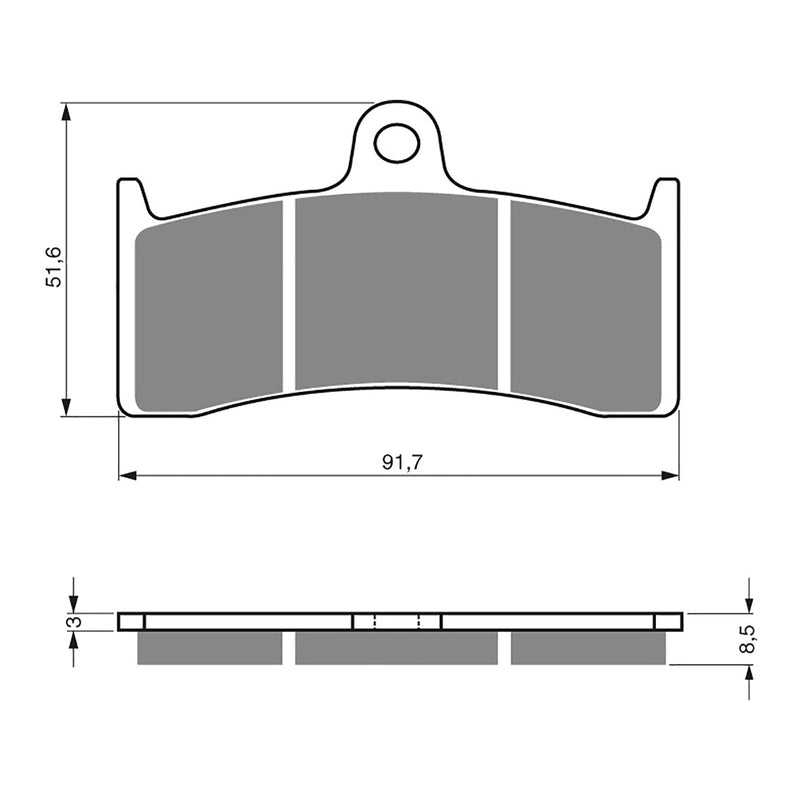 Load image into Gallery viewer, GOLDfren Brake Pads - K5 Off-Road Racing
