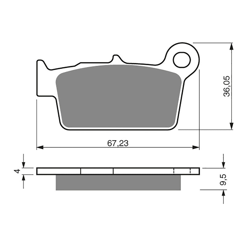 Load image into Gallery viewer, GOLDfren Brake Pads - K5 Off-Road Racing