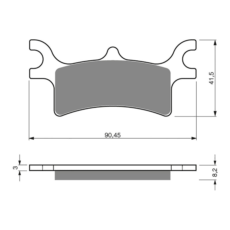 Load image into Gallery viewer, GOLDfren Brake Pads - K5 Off-Road Racing