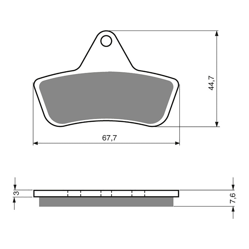 Load image into Gallery viewer, GOLDfren Brake Pads - K5 Off-Road Racing