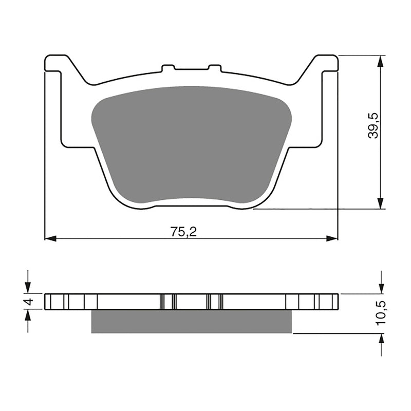 Load image into Gallery viewer, GOLDfren Brake Pads - K5 Off-Road Racing
