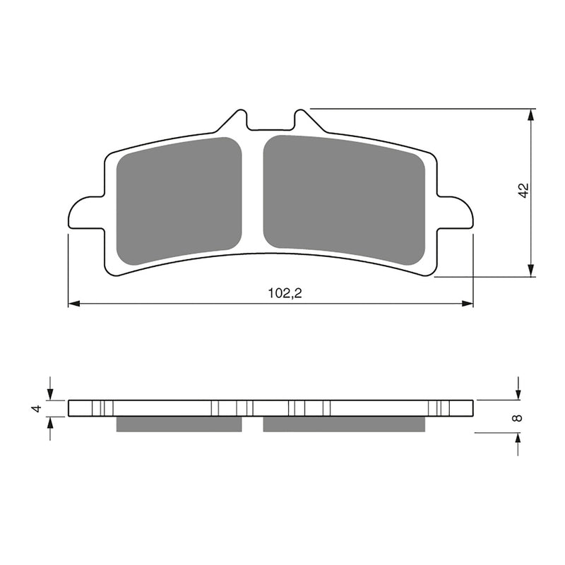 Load image into Gallery viewer, GOLDfren Brake Pads - S3 Sintered Sports