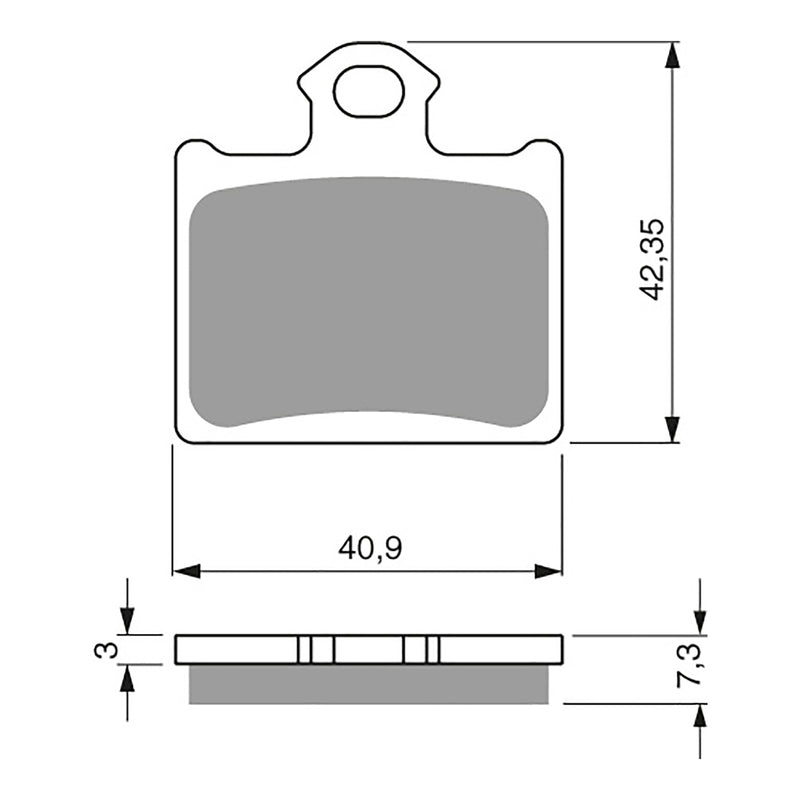 Load image into Gallery viewer, GOLDfren Brake Pads - K5 Off-Road Racing