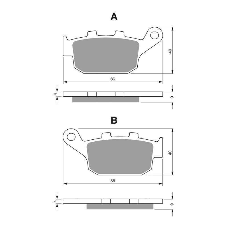 Load image into Gallery viewer, GOLDfren Brake Pads - S3 Sintered Sports