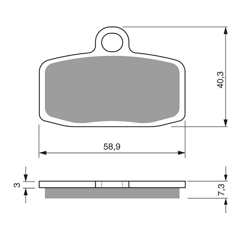 Load image into Gallery viewer, GOLDfren Brake Pads - K5 Off-Road Racing