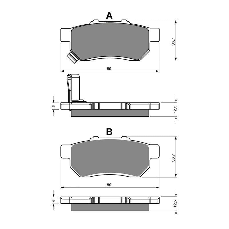 Load image into Gallery viewer, GOLDfren Brake Pads - K5 Off-Road Racing