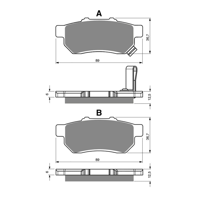 Load image into Gallery viewer, GOLDfren Brake Pads - K5 Off-Road Racing