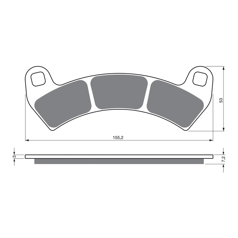 Load image into Gallery viewer, GOLDfren Brake Pads - K5 Off-Road Racing