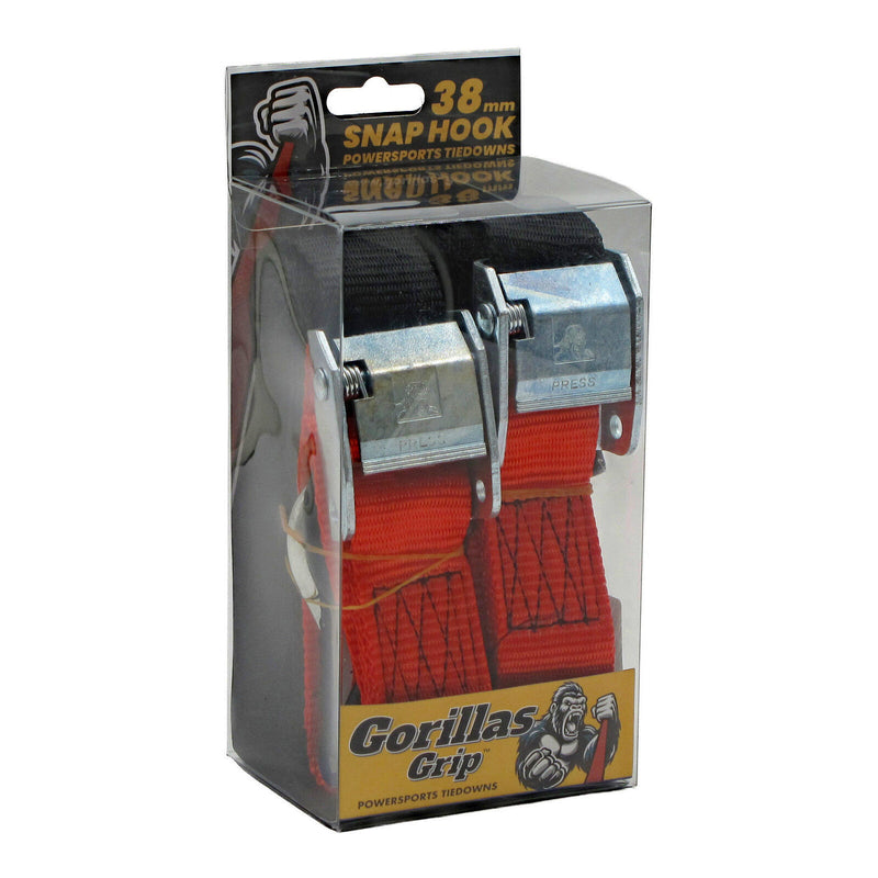 Load image into Gallery viewer, Gorillas Grip Tie Down 38mm S / HK Black / Red Loop