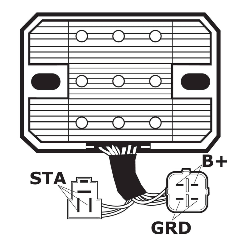 Load image into Gallery viewer, J&N Regulator Rectifier (230-58062)