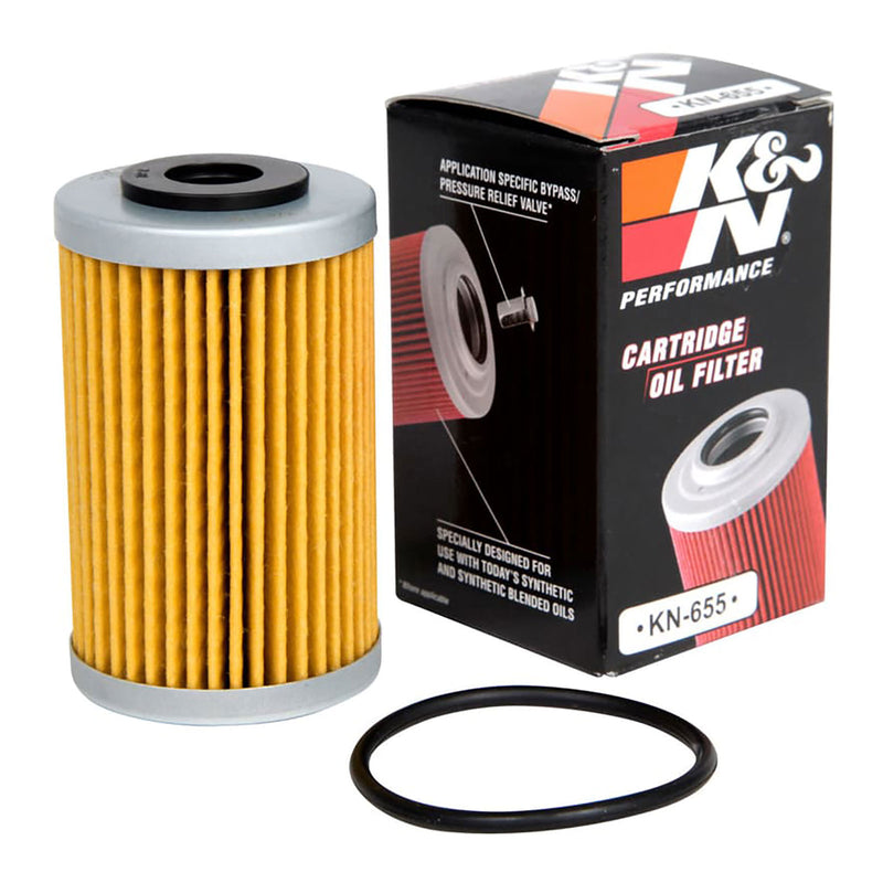 Load image into Gallery viewer, K&N Oil Filter (HF655)