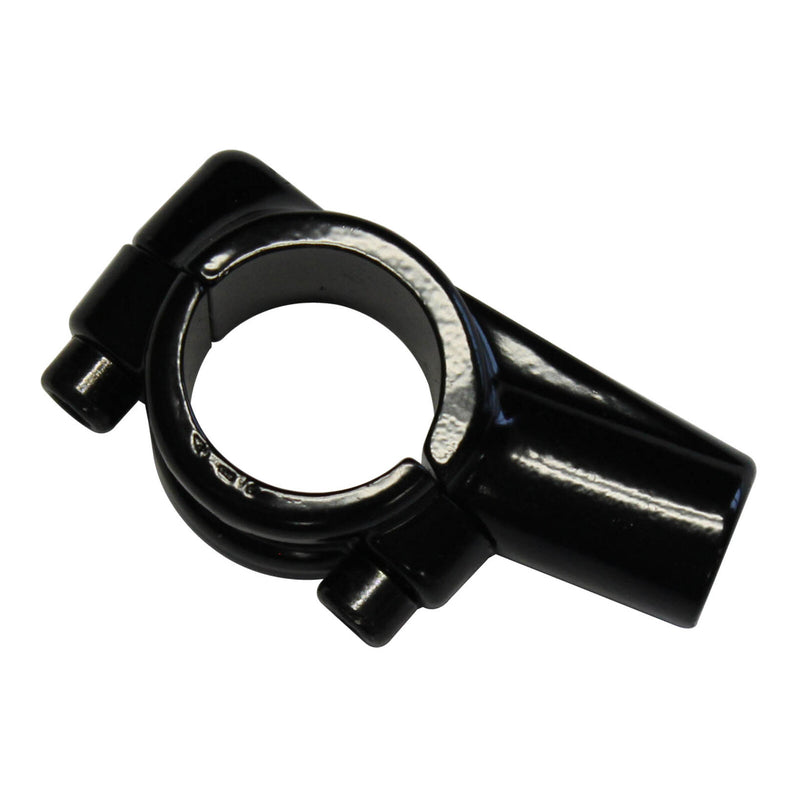 Load image into Gallery viewer, Whites Left Bracket 2-piece (Mirror Mount Only) - Black, for 10mm mirrors