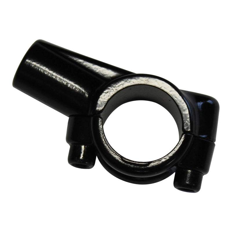Load image into Gallery viewer, Whites Left Bracket 2-piece (Mirror Mount Only) - Black, for 10mm mirrors