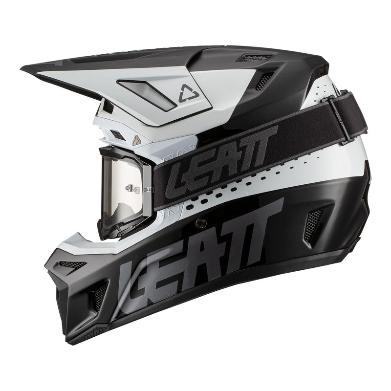 Load image into Gallery viewer, Leatt 2022 8.5 Helmet & Goggle Kit - Black / White