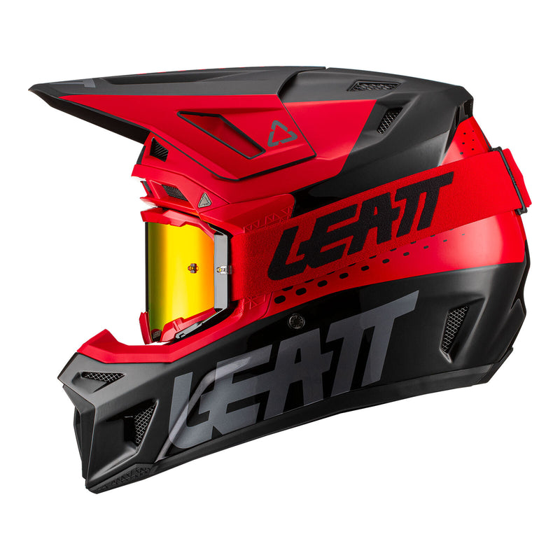 Load image into Gallery viewer, Leatt 2022 8.5 Helmet & Goggle Kit - Red / Black