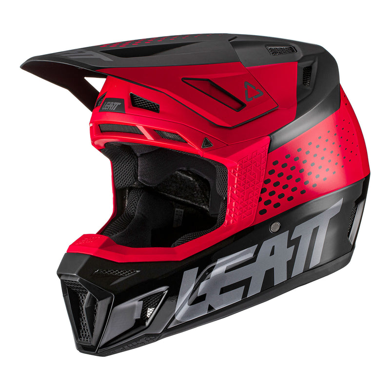 Load image into Gallery viewer, Leatt 2022 8.5 Helmet & Goggle Kit - Red / Black