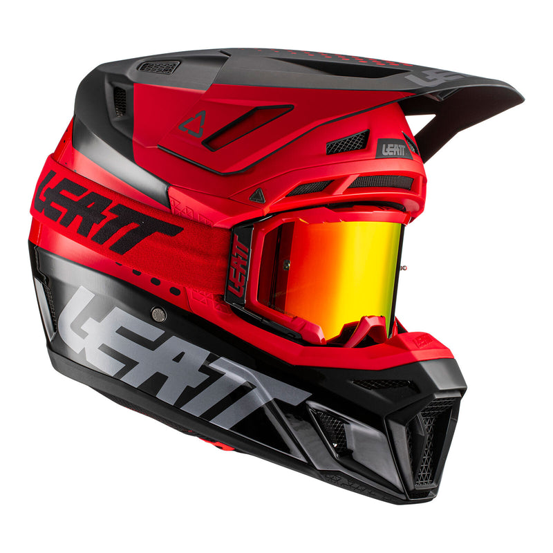Load image into Gallery viewer, Leatt 2022 8.5 Helmet & Goggle Kit - Red / Black
