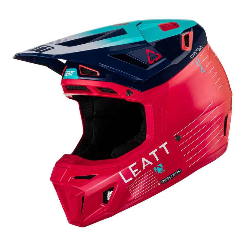 Load image into Gallery viewer, Leatt 2023 8.5 Helmet & Goggle Kit - Red