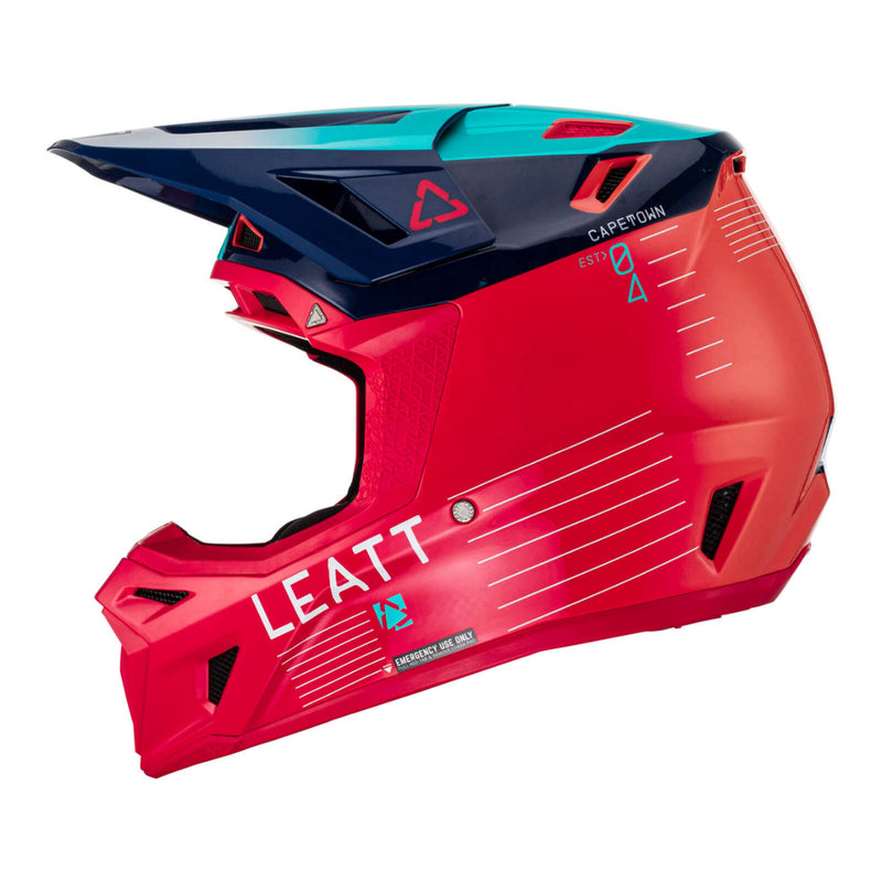 Load image into Gallery viewer, Leatt 2023 8.5 Helmet & Goggle Kit - Red