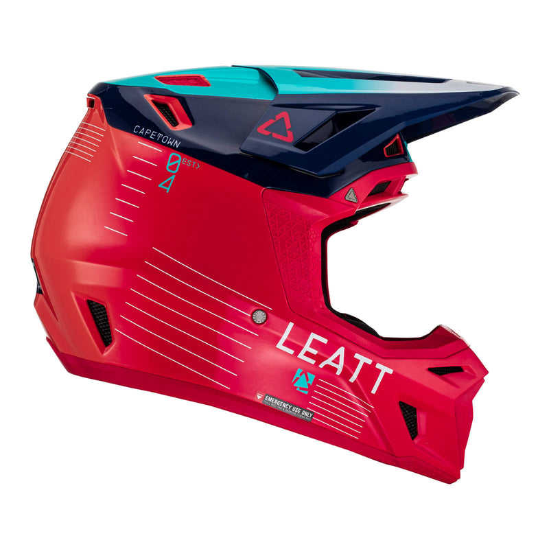 Load image into Gallery viewer, Leatt 2023 8.5 Helmet & Goggle Kit - Red