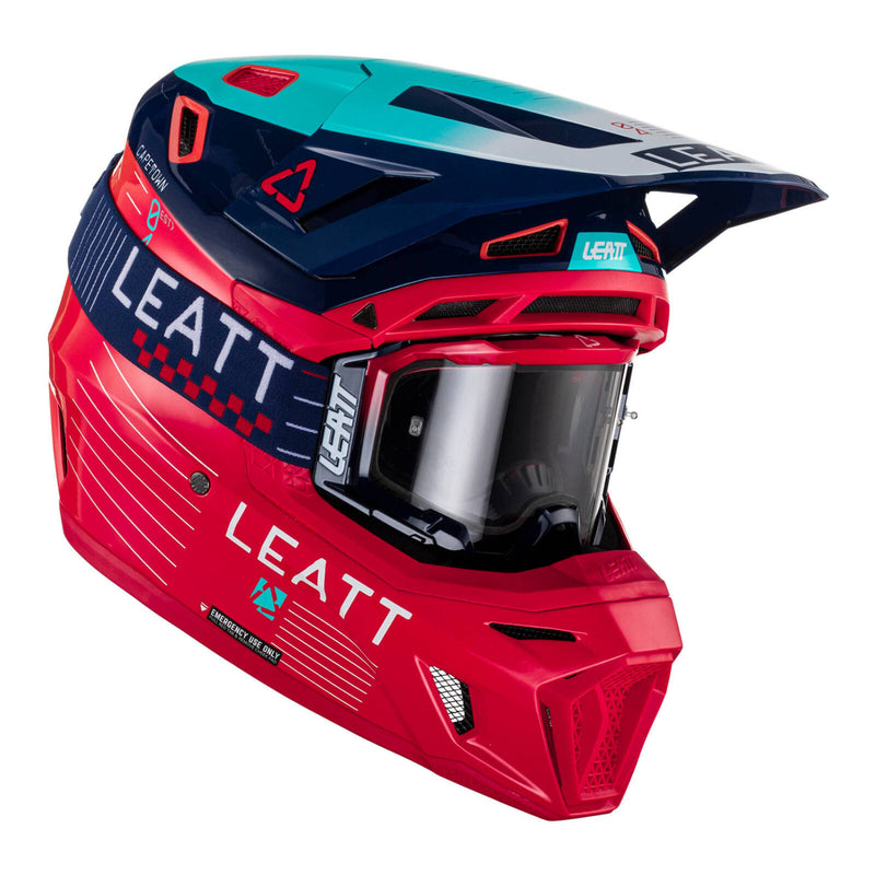 Load image into Gallery viewer, Leatt 2023 8.5 Helmet & Goggle Kit - Red