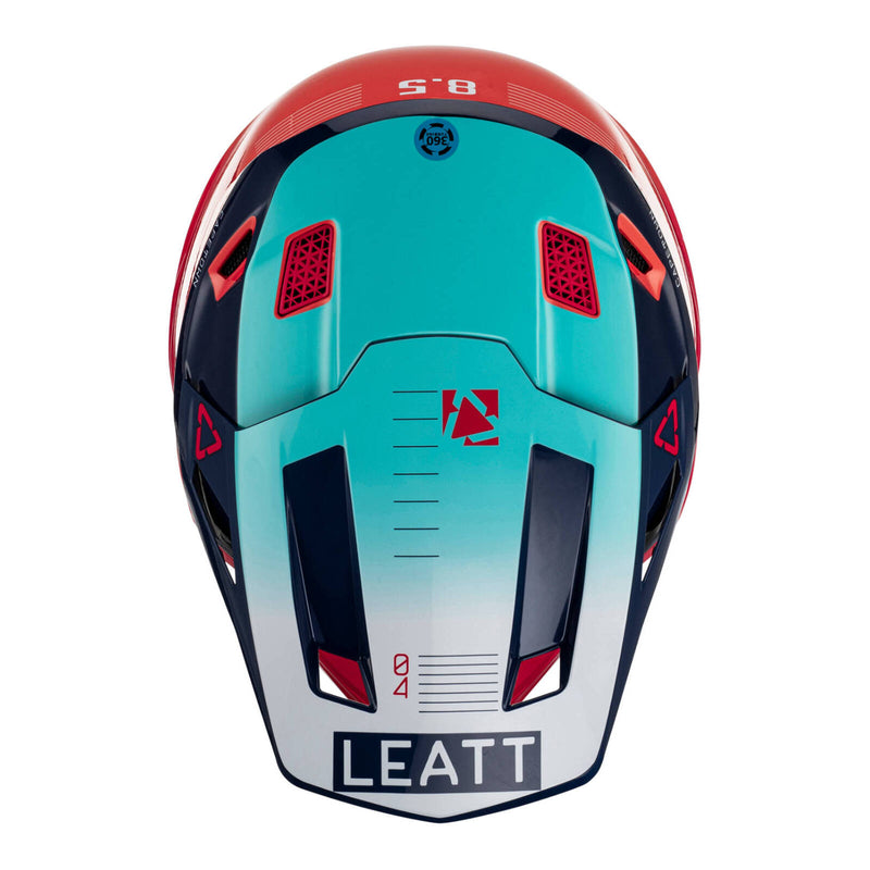 Load image into Gallery viewer, Leatt 2023 8.5 Helmet & Goggle Kit - Red