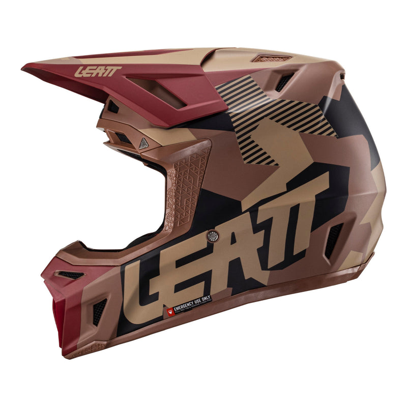 Load image into Gallery viewer, Leatt 2024 8.5 Helmet & Goggle Kit - Stone